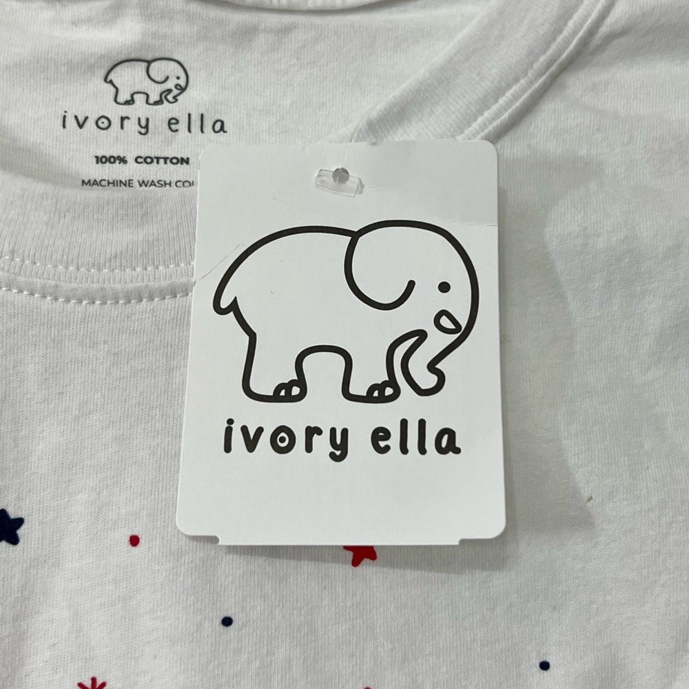 Ivory Ella Fireworks 4th of July USA Americana Elephant Tank
Top - Picture 4 of 6